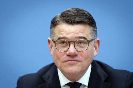 Bundespressekonferenz '3 Löwen Allianz' in Berlin