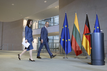 Empfang der Premierministerin der Republik Litauen in Berlin