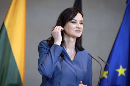 Empfang der Premierministerin der Republik Litauen in Berlin