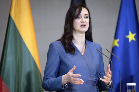 Empfang der Premierministerin der Republik Litauen in Berlin