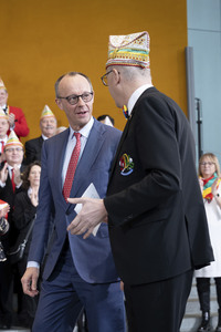 Karnevalsempfang im Bundeskanzleramt in Berlin