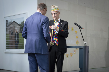 Karnevalsempfang im Bundeskanzleramt in Berlin