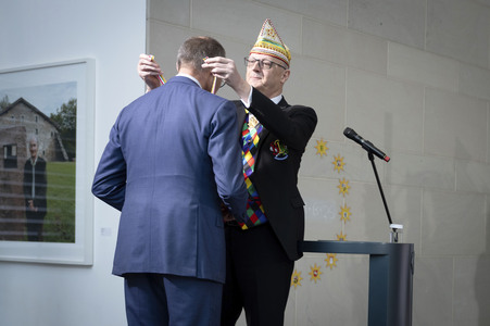 Karnevalsempfang im Bundeskanzleramt in Berlin