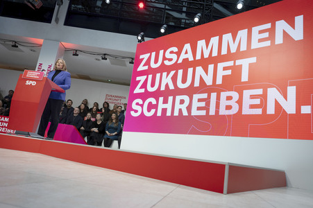 Jahresauftaktklausur des SPD-Parteivorstandes in Berlin