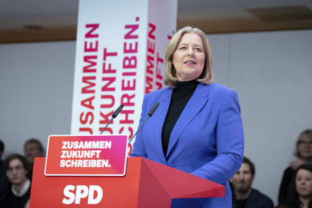 Jahresauftaktklausur des SPD-Parteivorstandes in Berlin