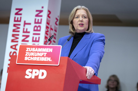 Jahresauftaktklausur des SPD-Parteivorstandes in Berlin