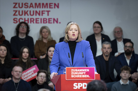 Jahresauftaktklausur des SPD-Parteivorstandes in Berlin