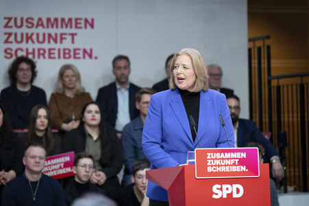 Jahresauftaktklausur des SPD-Parteivorstandes in Berlin
