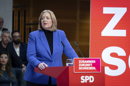 Jahresauftaktklausur des SPD-Parteivorstandes in Berlin