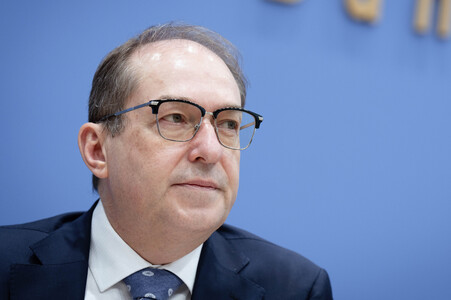 Bundespressekonferenz 'Vorstellung der Dunkelfeldstudie zur Gewaltbetroffenheit in Deutschland' in Berlin