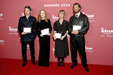 NominiertenDinner zur erleihung des César 2026 in Paris