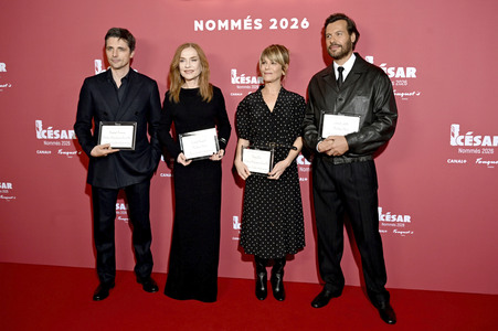 NominiertenDinner zur erleihung des César 2026 in Paris