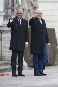 Empfang des Präsidenten der Malediven in Berlin