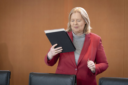 33. Kabinettssitzung des Bundeskabinetts in Berlin