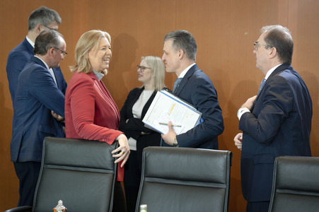 33. Kabinettssitzung des Bundeskabinetts in Berlin