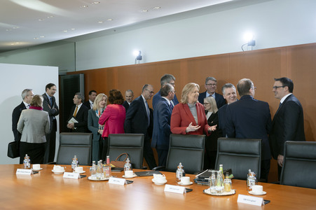 33. Kabinettssitzung des Bundeskabinetts in Berlin