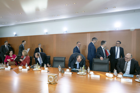 33. Kabinettssitzung des Bundeskabinetts in Berlin