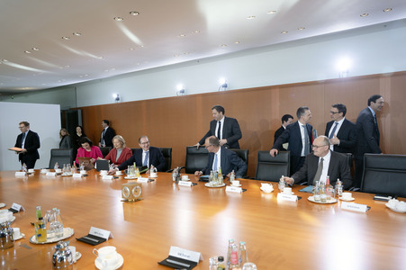 33. Kabinettssitzung des Bundeskabinetts in Berlin