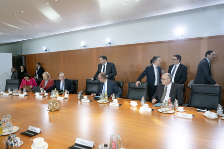 33. Kabinettssitzung des Bundeskabinetts in Berlin