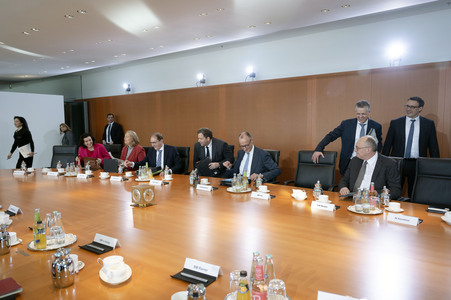 33. Kabinettssitzung des Bundeskabinetts in Berlin