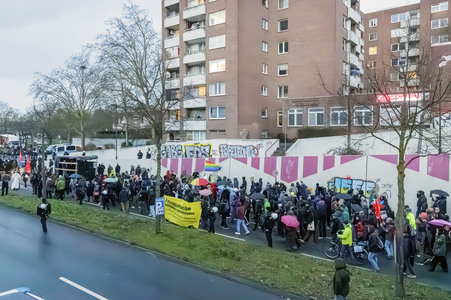 Auftritt von Björn Höcke in Düsseldorf