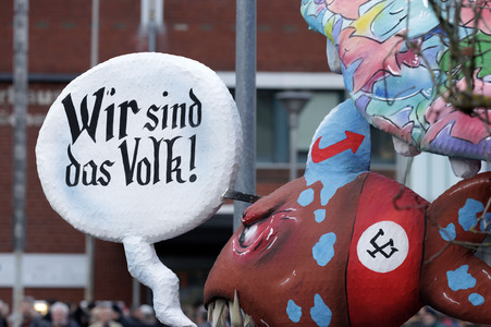 Auftritt von Björn Höcke in Düsseldorf