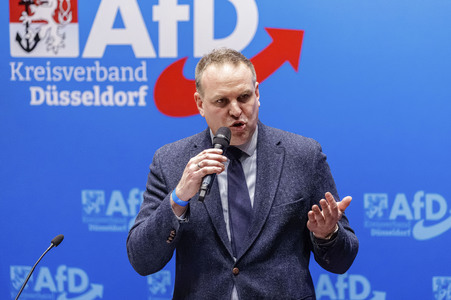 Auftritt von Björn Höcke in Düsseldorf