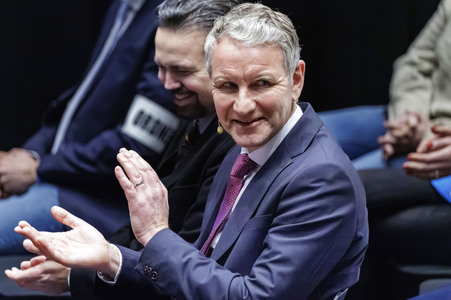 Auftritt von Björn Höcke in Düsseldorf