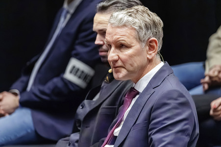 Auftritt von Björn Höcke in Düsseldorf