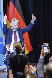 Auftritt von Björn Höcke in Düsseldorf