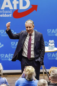 Auftritt von Björn Höcke in Düsseldorf