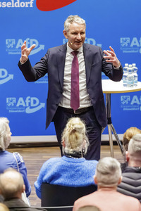 Auftritt von Björn Höcke in Düsseldorf