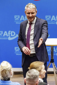 Auftritt von Björn Höcke in Düsseldorf