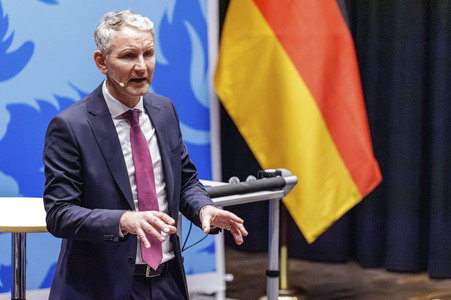 Auftritt von Björn Höcke in Düsseldorf