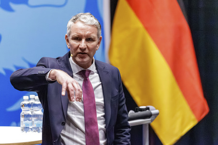 Auftritt von Björn Höcke in Düsseldorf