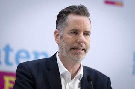 Pressekonferenz mit Christian Dürr in Berlin