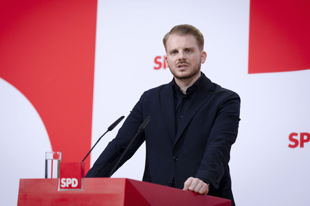 Pressekonferenz nach der SPD Gremiensitzung in Berlin