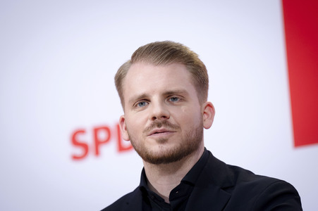 Pressekonferenz nach der SPD Gremiensitzung in Berlin