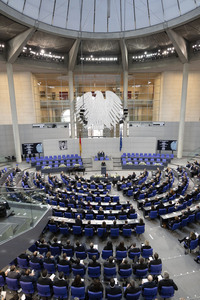 Trauerstaatsakt im Bundestag für Rita Süssmuth in Berlin