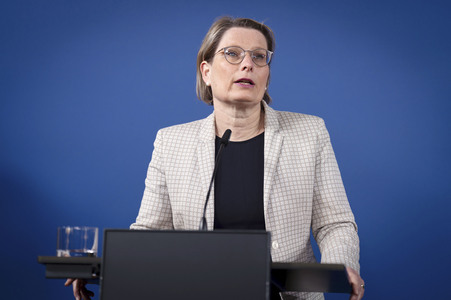 Pressekonferenz zur Vorstellung des Aktionsplans gegen Organisierte Kriminalität in Berlin