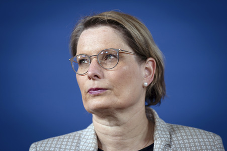 Pressekonferenz zur Vorstellung des Aktionsplans gegen Organisierte Kriminalität in Berlin