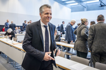 Fraktionssitzung der CDU/CSU-Bundestagsfraktion in Berlin