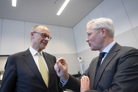 Fraktionssitzung der CDU/CSU-Bundestagsfraktion in Berlin