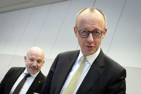 Fraktionssitzung der CDU/CSU-Bundestagsfraktion in Berlin