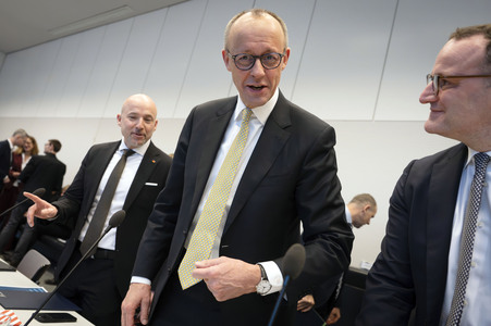 Fraktionssitzung der CDU/CSU-Bundestagsfraktion in Berlin