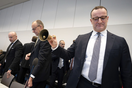 Fraktionssitzung der CDU/CSU-Bundestagsfraktion in Berlin