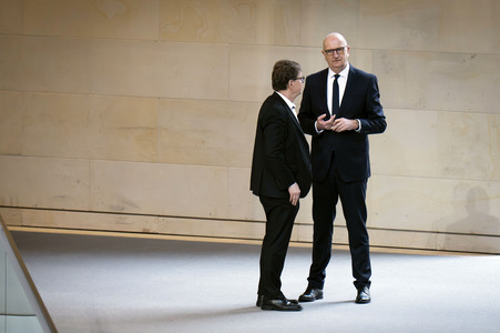 Trauerstaatsakt im Bundestag für Rita Süssmuth in Berlin