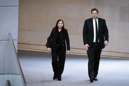 Trauerstaatsakt im Bundestag für Rita Süssmuth in Berlin