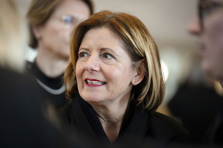 Trauerstaatsakt im Bundestag für Rita Süssmuth in Berlin