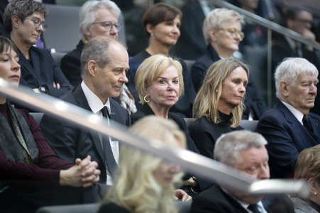 Trauerstaatsakt im Bundestag für Rita Süssmuth in Berlin
